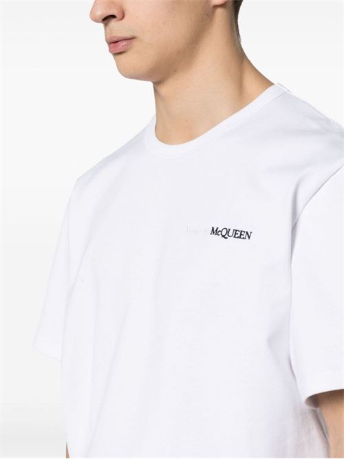 Logo T-Shirt ALEXANDER MCQUEEN | 776281QXAAB0965